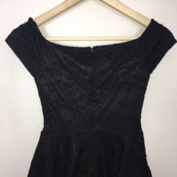Windsor Lace Semi Flare Skater Dress - Picture 5 of 8